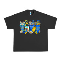 Pigment Black down syndrome coffee cups Urban Heavy Tee - Zillion Design Studio