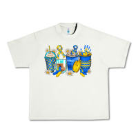 Pistachio down syndrome coffee cups Urban Heavy Tee - Zillion Design Studio