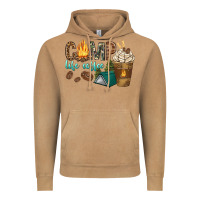 Vintage Camel camp life coffee with coffee cup Vintage Hoodie - texasbilliewilder