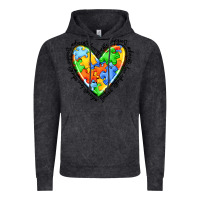 Vintage Black autism heart Vintage Hoodie - JahusDesignShop