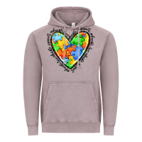 Vintage Zinc autism heart Vintage Hoodie - JahusDesignShop