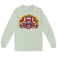 Matcha usa gnome sunflower rainbow Long Sleeve Tee - HRA Design Shop