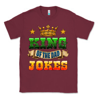 Burgundy king of the jokes Classic Tee - HRA Design Shop