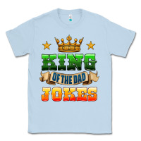 Dusty Blue king of the jokes Classic Tee - HRA Design Shop