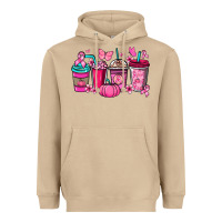 Mushroom cancer coffee cups Heavyweight Hoodie - NancyCooperArtShop