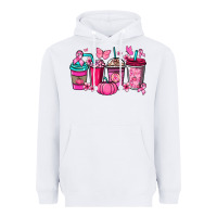 White cancer coffee cups Heavyweight Hoodie - NancyCooperArtShop