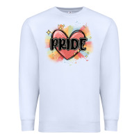 White pride Premium Sweatshirt - MaliasSmallBusiness