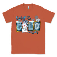 Copper Baby It's Cold Outside Classic Tee - FaDigitalArtStudio