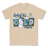 Mushroom Baby It's Cold Outside Classic Tee - FaDigitalArtStudio