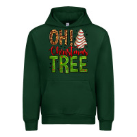 Forest Green oh Christmas tree cake Urban Hoodie - Jasminsmagicworld