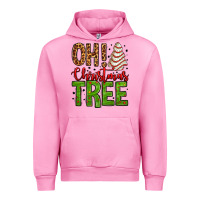 Fuchsia Pink oh Christmas tree cake Urban Hoodie - Jasminsmagicworld