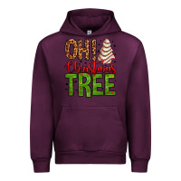 Mauve Wine oh Christmas tree cake Urban Hoodie - Jasminsmagicworld