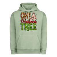 Pigment Oil Green oh Christmas tree cake Urban Hoodie - Jasminsmagicworld
