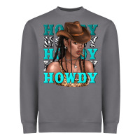 Storm howdy howdy black girl Heavyweight Sweatshirt - texasbilliewilder