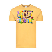 Vintage Mustard art teacher Vintage Tee - texasbilliewilder