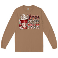 Toasted Coconut baseball mom coffee Long Sleeve Tee - RacoonDesign