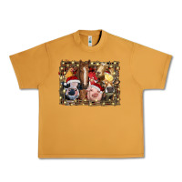 Peanut Butter christmas farm animals Urban Heavy Tee - RanaPortraitStore
