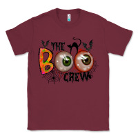 Burgundy the boo crew Classic Tee - RacoonDesign