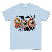 Dusty Blue the boo crew Classic Tee - RacoonDesign