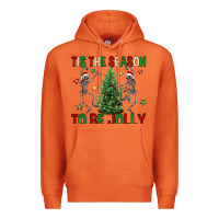 Carrot Tis' the season to be Jolly Premium Hoodie - NancyCooperArtShop