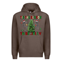 Coffee Tis' the season to be Jolly Premium Hoodie - NancyCooperArtShop