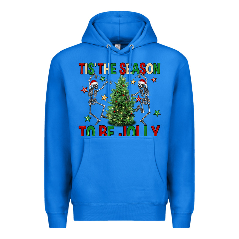 Tis' The Season To Be Jolly Premium Hoodie by NancyCooperArtShop | Teevron