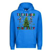 True Royal Tis' the season to be Jolly Premium Hoodie - NancyCooperArtShop