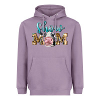 Lavender Western Show Mom Holstein Heavyweight Hoodie - LillyAllenDesigns