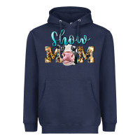Navy Western Show Mom Holstein Heavyweight Hoodie - LillyAllenDesigns