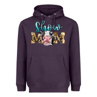 Plum Western Show Mom Holstein Heavyweight Hoodie - LillyAllenDesigns