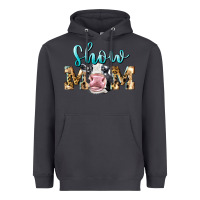 Smoke Western Show Mom Holstein Heavyweight Hoodie - LillyAllenDesigns