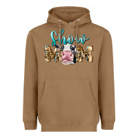 Toasted Coconut Western Show Mom Holstein Heavyweight Hoodie - LillyAllenDesigns