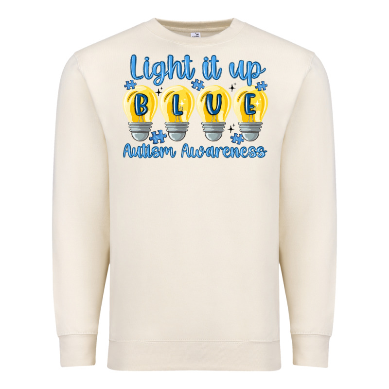 Light It Up Premium Sweatshirt by MaliasSmallBusiness | Teevron
