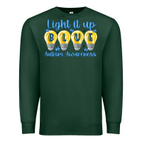 Sports Green light it up Premium Sweatshirt - MaliasSmallBusiness