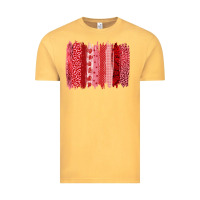 Vintage Mustard valentine's day brushstroke Vintage Tee - RanaPortraitStore