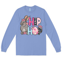 Colony Blue Easter Day Hip hop bunny Long Sleeve Tee - OliviaCreatesArt