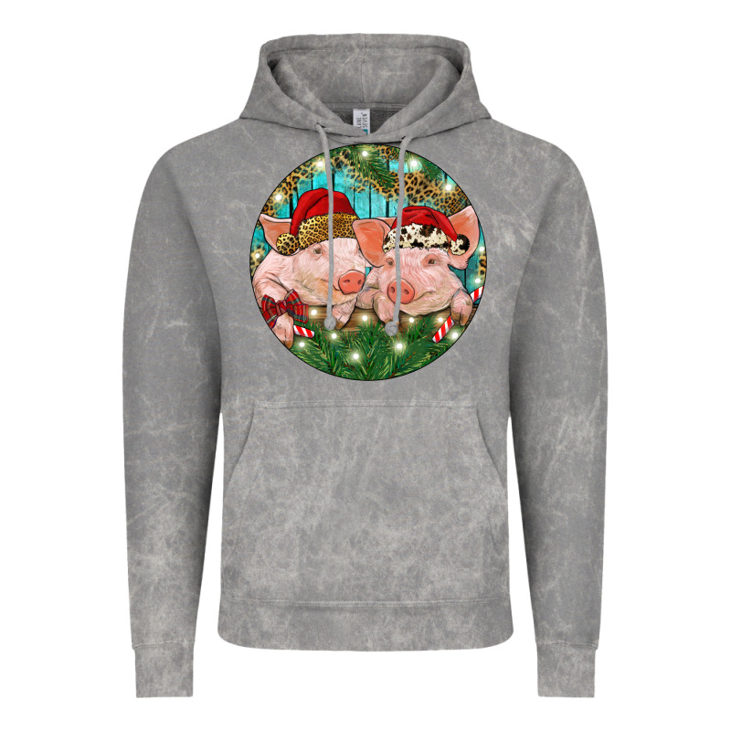Christmas Pigs Vintage Hoodie by RanaPortraitStore | Teevron