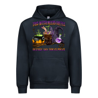 Navy this witch needs coffee before any hocus pocus Urban Hoodie - BarkalooDesign