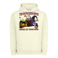 Pigment Pistachio this witch needs coffee before any hocus pocus Urban Hoodie - BarkalooDesign