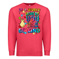 Cardinal in a world where you can be anything Premium Sweatshirt - MaliasSmallBusiness