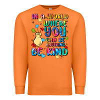 Carrot in a world where you can be anything Premium Sweatshirt - MaliasSmallBusiness