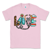 Bubblegum Pink love nurse Classic Tee - CowhideDigitalArt