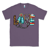 Lavender love nurse Classic Tee - CowhideDigitalArt