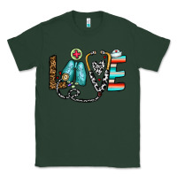 Sports Green love nurse Classic Tee - CowhideDigitalArt