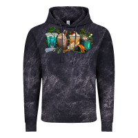 Cloud Black camping coffee cups Vintage Hoodie - texasbilliewilder