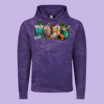 Vintage Hoodie camping coffee cups