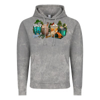 Cloud Rock camping coffee cups Vintage Hoodie - texasbilliewilder