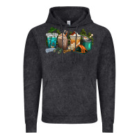Vintage Black camping coffee cups Vintage Hoodie - texasbilliewilder