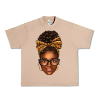 Burro afro woman messy bun Urban Heavy Tee - texasbilliewilder