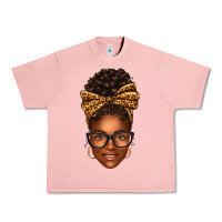 Salmon afro woman messy bun Urban Heavy Tee - texasbilliewilder